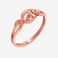 Blossomy Floret Gold Ring