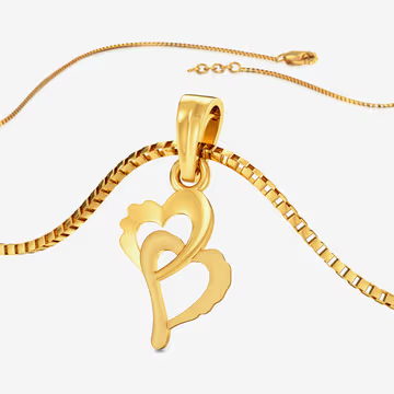 Heart Desire Gold Pendant